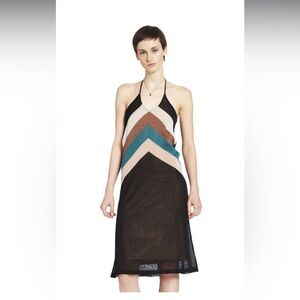 ottod’Ame Backless Halter Dress